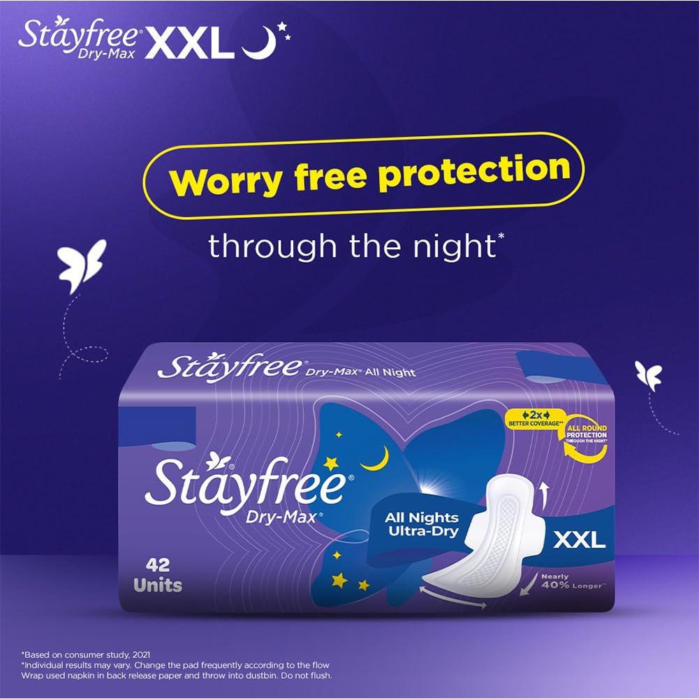 stayfree closeup textura del cover seco que mantiene piel más seca