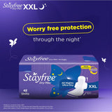 stayfree closeup textura del cover seco que mantiene piel más seca