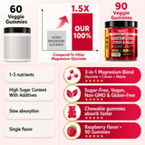 StaySay representación de ashwagandha y magnesio como ingredientes naturales