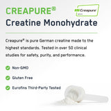 SteelFit Creapure cucharilla de 5 g listando dosis precisa y fiable
