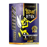 Stinger Detox bebida en mano en uso portátil demostrando conveniencia y rápida toma