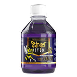 Stinger Detox detalle de la textura del líquido uva destacando apariencia y fácil consumo