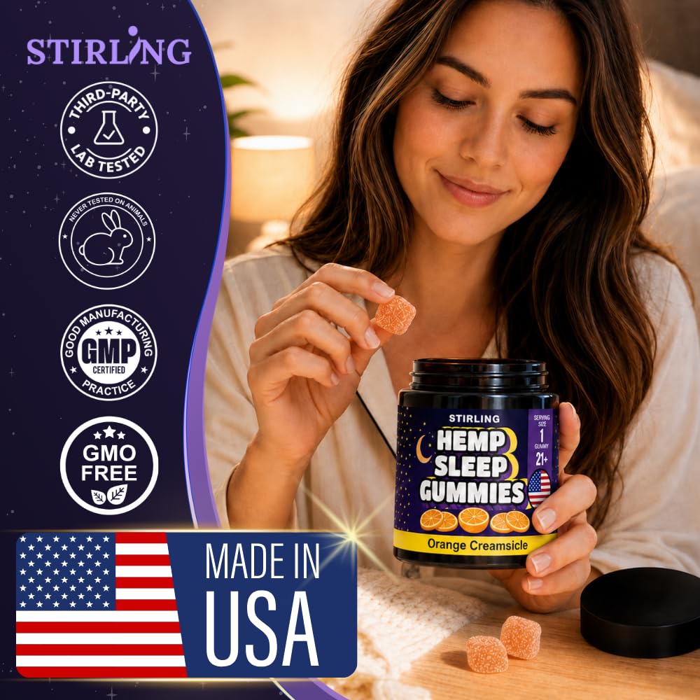 STIRLING gominola cercana sobre mesa para ver color y apariencia apetecible