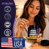 STIRLING gominola cercana sobre mesa para ver color y apariencia apetecible