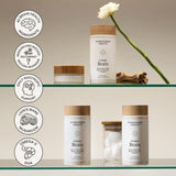 Stonehenge Health Dynamic Brain etiqueta nutricional enfocada en ingredientes clave
