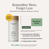 Stonehenge Health Dynamic Brain detalle de ingredientes botánicos y pureza visible