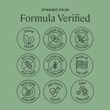 Stonehenge Health Dynamic Calm ambiente relajado con producto mostrando uso cotidiano
