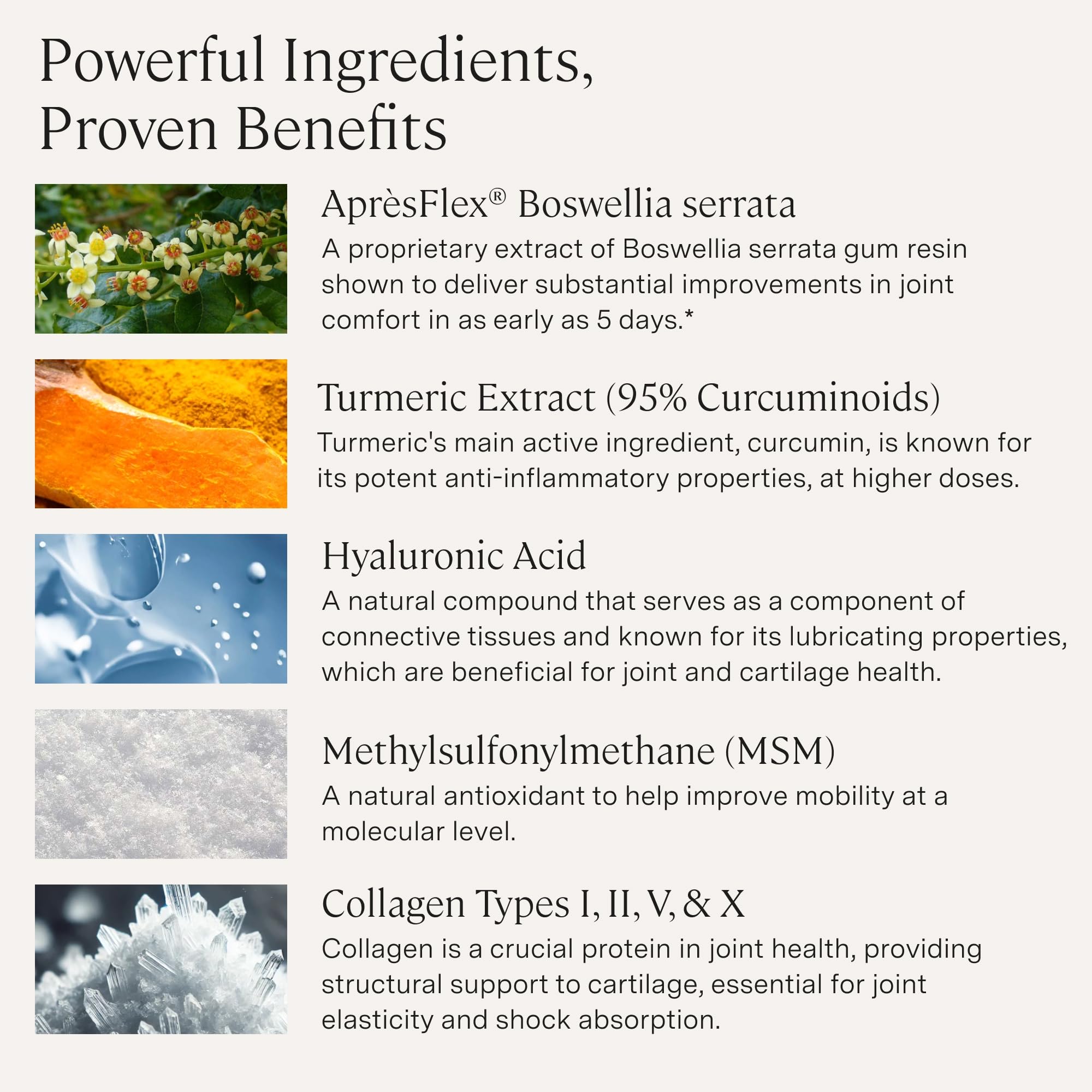 Stonehenge Health ingredientes en mesa, muestra composición natural del producto