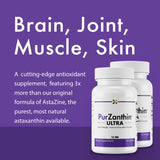Stop Aging Now PurZanthin Ultra cápsula blanda en primer plano para fácil ingestión