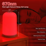 Streamlet primer plano del LED rojo 670nm mostrando pureza del color