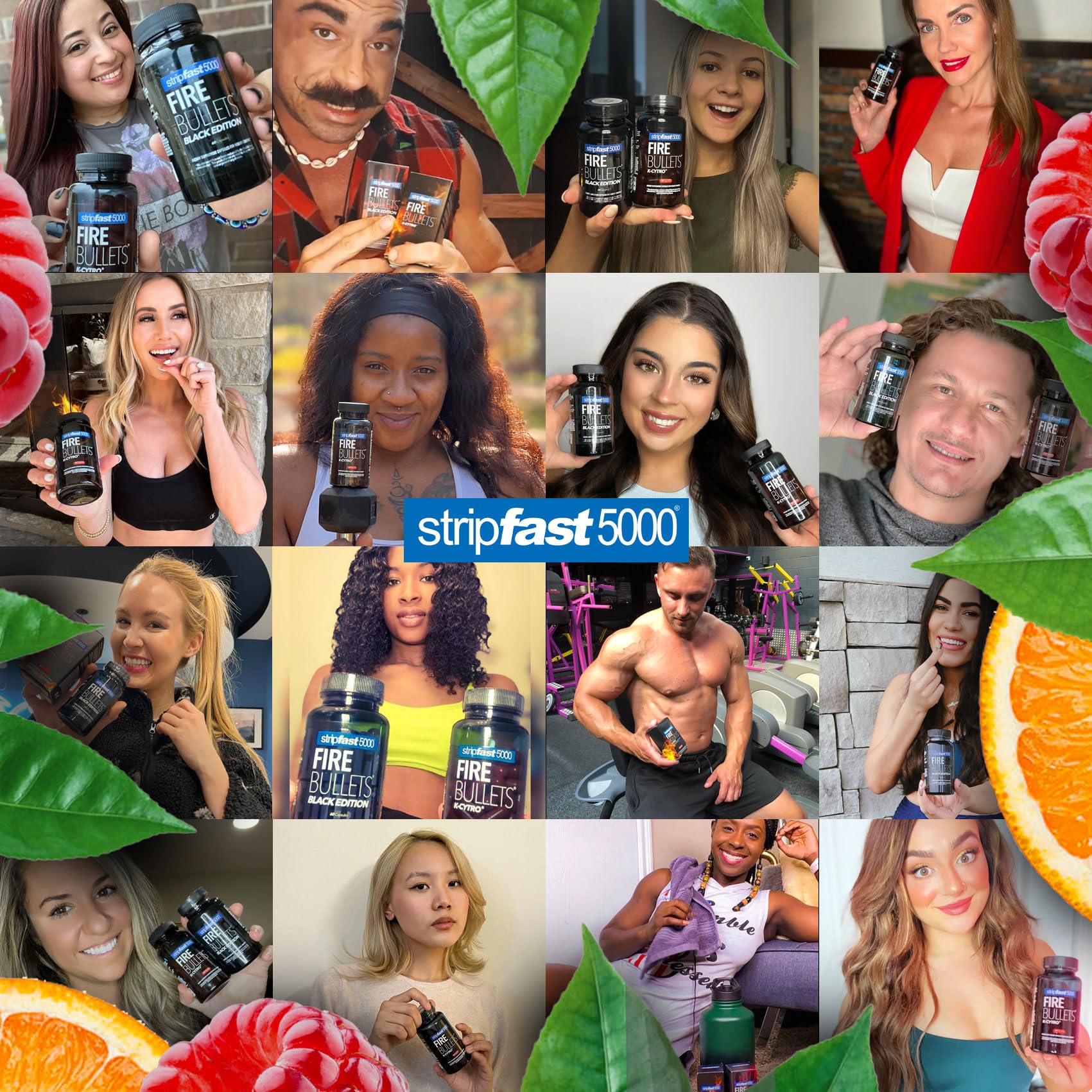 stripfast5000 cápsula junto a desayuno equilibrado para apoyo diario