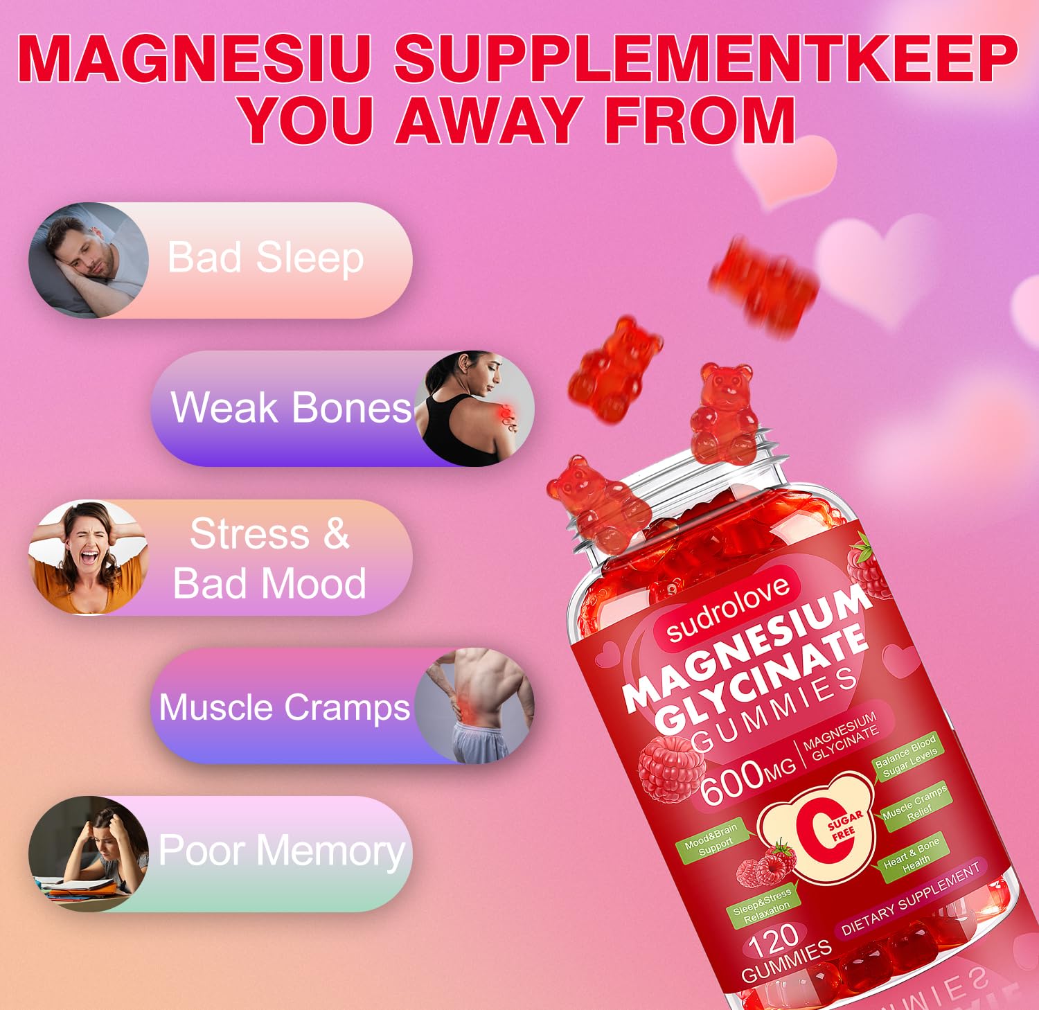 sudrolove etiqueta con lista de ingredientes y valores nutricionales claros