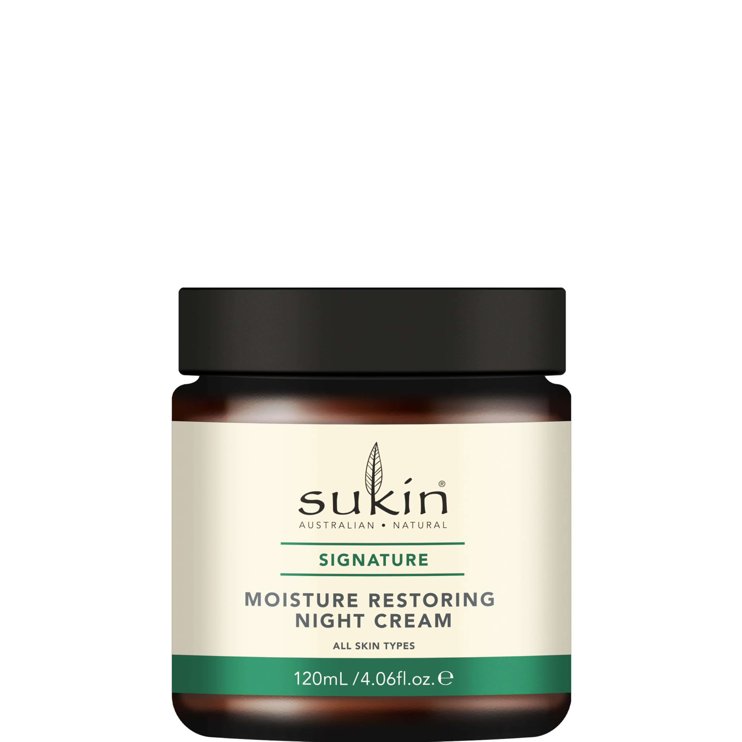 Sukin envase frontal mostrando diseño y beneficios hidratantes