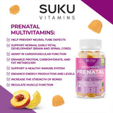 SUKU ingredientes naturales piña y durazno que aportan sabor agradable