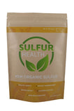 Sulfur Health frasco frontal mostrando pureza y presentación, confianza de compra