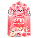 SumDIP frontal del empaque mostrando beneficios y sabor durazno