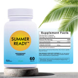 Summer Ready etiqueta detalle con ingredientes y dosis legibles para confianza