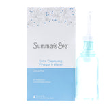 Summer's Eve primer plano de boquilla y textura facilita aplicación externa segura