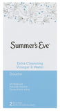 Summer's Eve frontal del envase muestra limpieza y pH balanceado