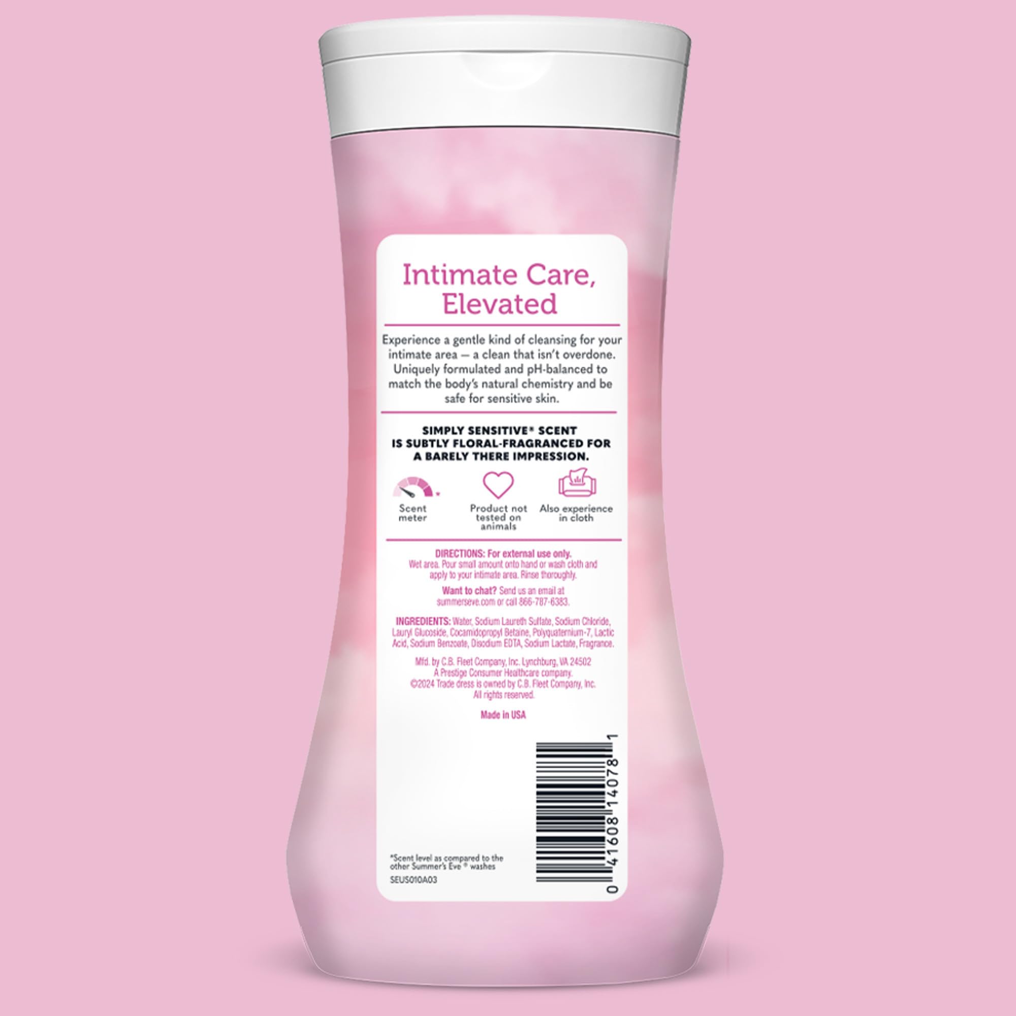 Summer’s Eve pack de tres en baño transmitiendo conveniencia diaria