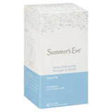 Summer's Eve demostración de uso en baño para limpieza puntual