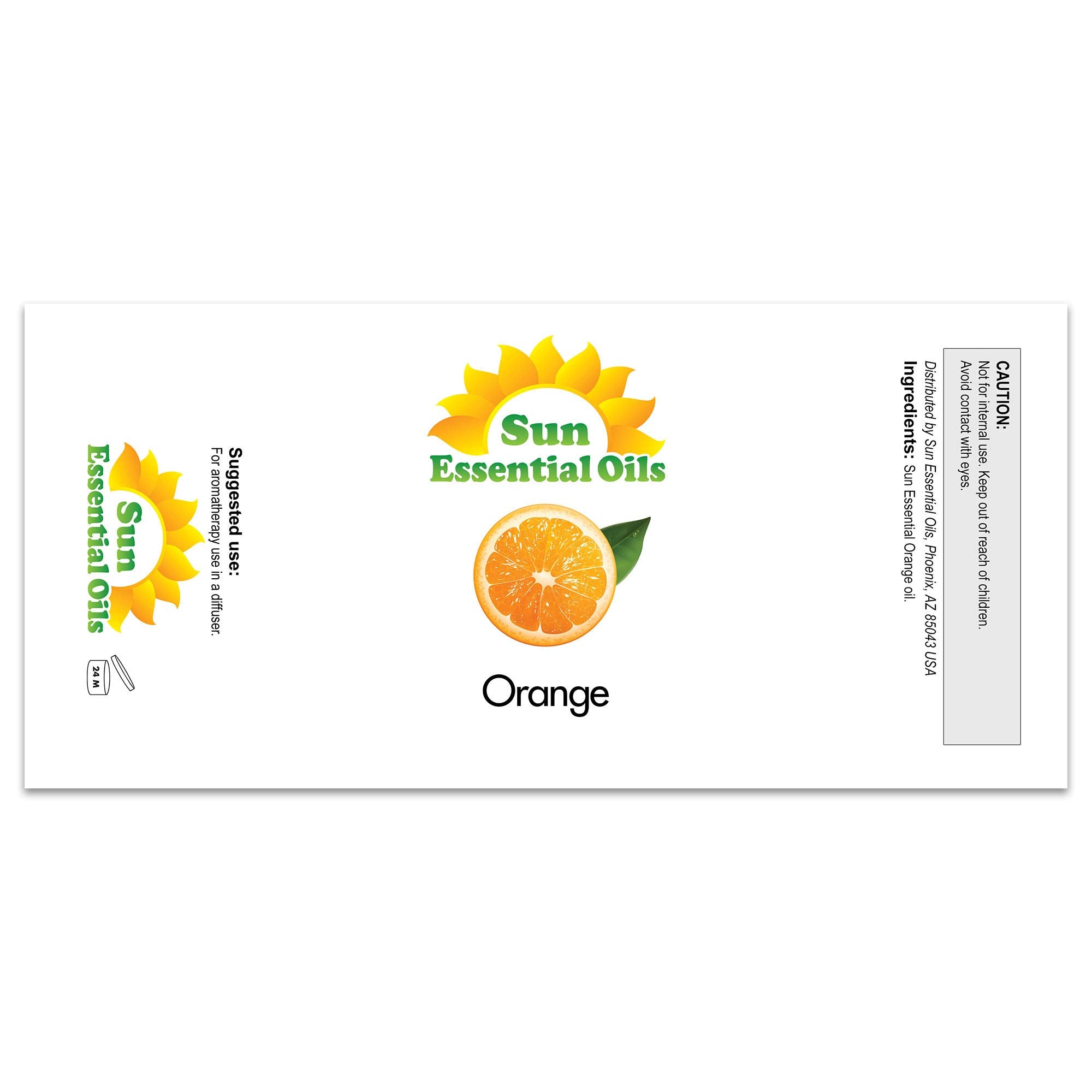Sun Essential Oils gota de aceite en cuchara mostrando textura y aroma vibrante