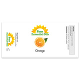 Sun Essential Oils gota de aceite en cuchara mostrando textura y aroma vibrante