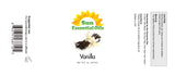 Sun Essential Oils primer plano del aceite mostrando textura limpia y pura