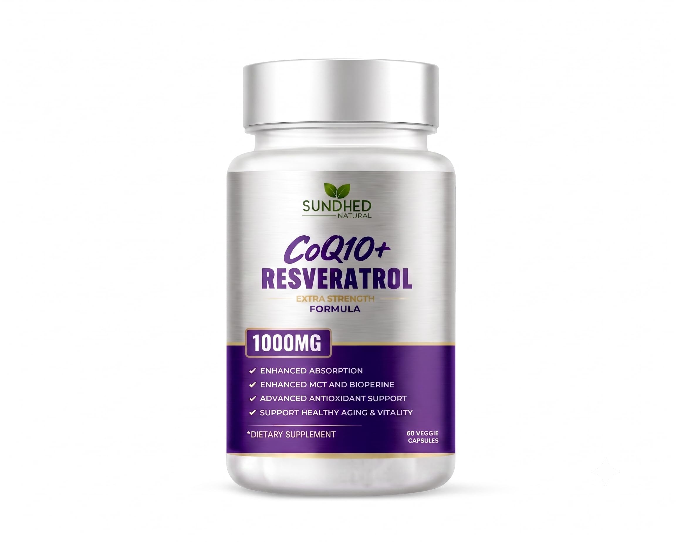Sundhed Natural frontal del envase mostrando la marca y beneficio energético