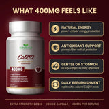 Sundhed Natural polvo de CoQ10 finamente molido, optimizado para encapsulado uniforme