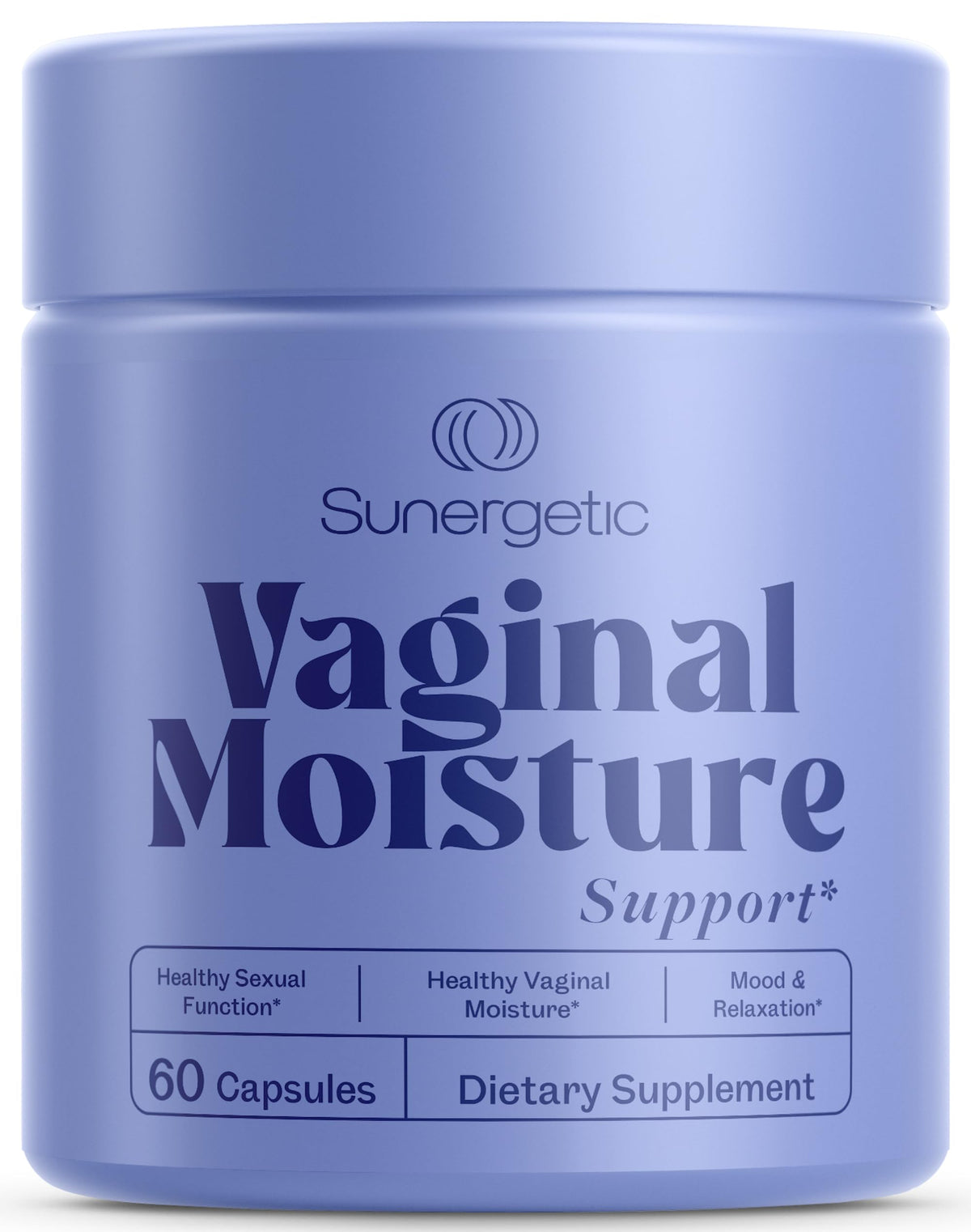 Sunergetic frente del empaque mostrando dosis y beneficio de humedad