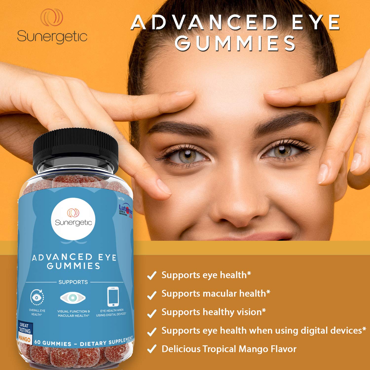 Sunergetic flor de caléndula que ilustra Lutemax 2020 y origen natural