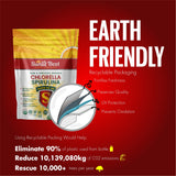 Sunlit Best Green Organics bolsa mega pack abierta con 500 comprimidos