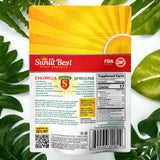 Sunlit Best Green Organics detalle de textura micronizada para mejor absorción
