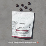 SUNMED uso matutino integrando gominolas en rutina diaria