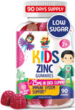 SUNNY SAM frasco frontal de Zinc Gummies, práctico y fácil de almacenar