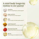Sunny Within detalle de etiqueta nutricional y beneficio de transparencia de ingredientes
