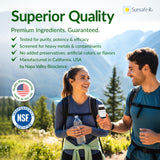 Sunsafe Rx junto a protector solar ilustra uso complementario
