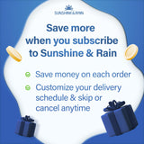 Sunshine & Rain en entorno de desayuno saludable mostrando integración en rutina diaria