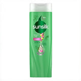 Sunsilk botella frontal 180 ml mostrando diseño y facilidad de sujeción