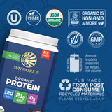 Sunwarrior batido de chocolate listo para beber, recuperación rápida y sabrosa