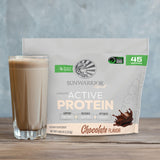 Sunwarrior batido post entreno en gimnasio aporta recuperación notable