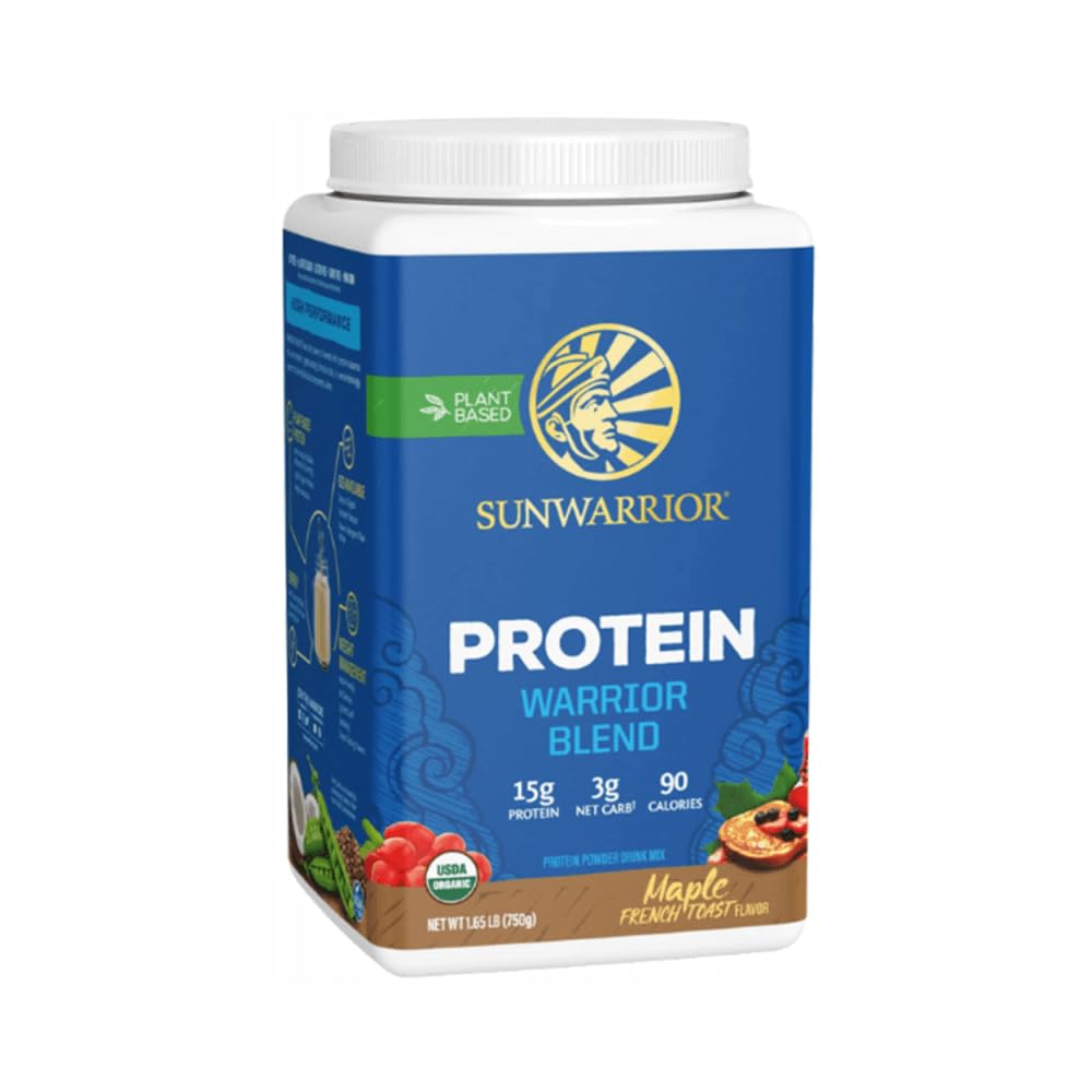 Sunwarrior etiqueta con ingredientes orgánicos transparencia y confianza