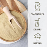 Sunwarrior uso en tortitas sin gluten para mejorar la textura casera