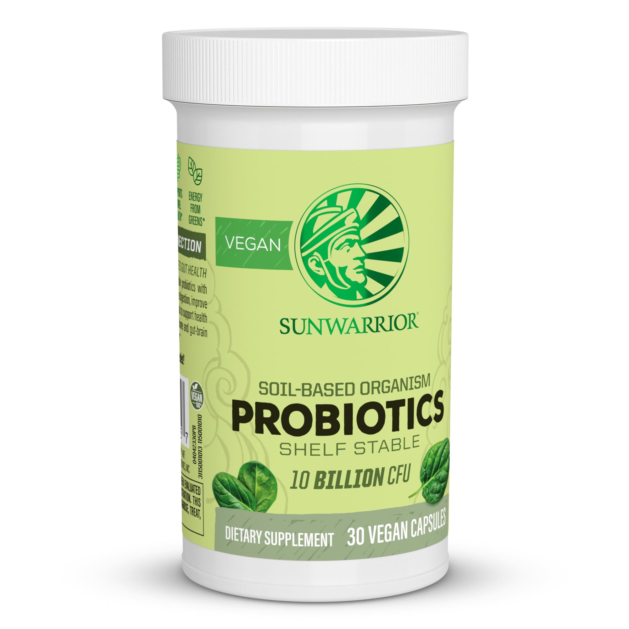 Sunwarrior frente del empaque mostrando el producto y beneficios