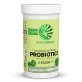Sunwarrior frente del empaque mostrando el producto y beneficios