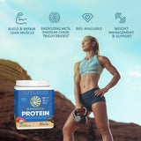 Sunwarrior semillas de cáñamo y guisante, fuente proteica vegetal