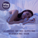 Sunwarrior ingredientes L-teanina GABA y magnesio representados para claridad