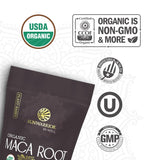 Sunwarrior maca mezclada en batido saludable para energía sostenida