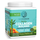 Sunwarrior envase frontal Coconut Matcha mostrando diseño y beneficio nutricional